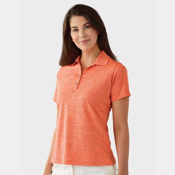 Women's Dakota Striated Heather Polo Thumbnail