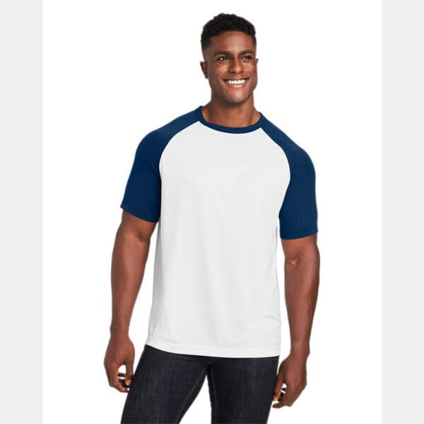 Unisex Zone Colorblock Raglan T-Shirt Thumbnail