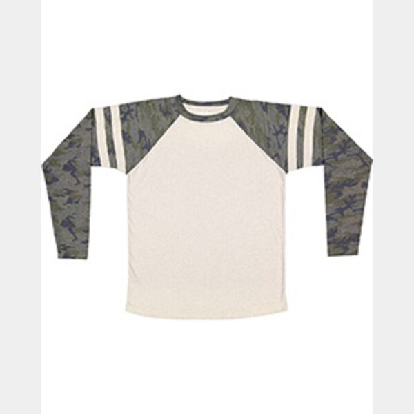 Men's Gameday Mash-Up Long Sleeve Fine Jersey T-Shirt Thumbnail