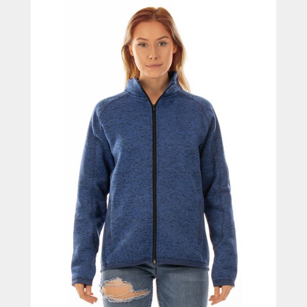 Ladies' Sweater Knit Jacket Thumbnail