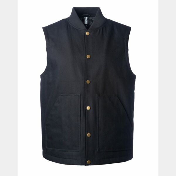 Men's Insulated Canvas Workwear Vest Thumbnail