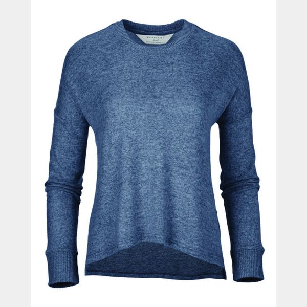 Ladies' Cuddle Soft Boxy Crewneck Sweatshirt Thumbnail