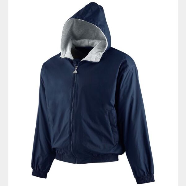 Youth Hooded Taffeta Jacket/Fleece Lined Thumbnail