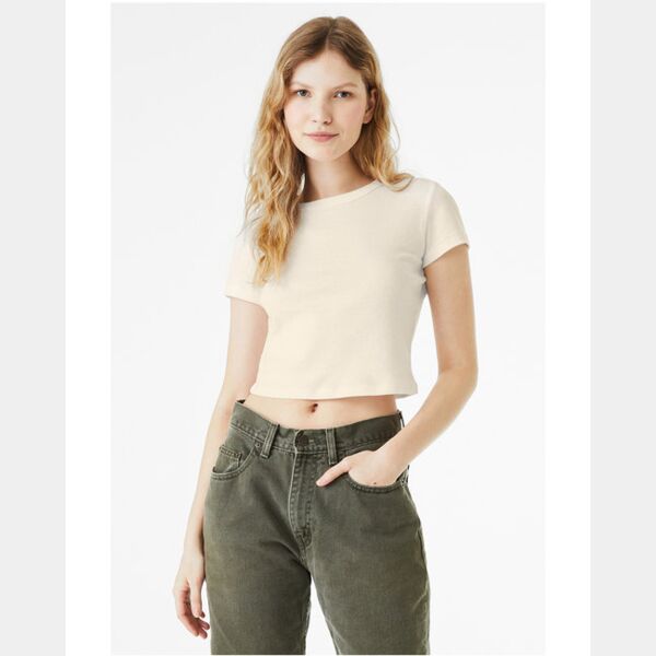 Ladies' Micro Ribbed Baby T-Shirt Thumbnail