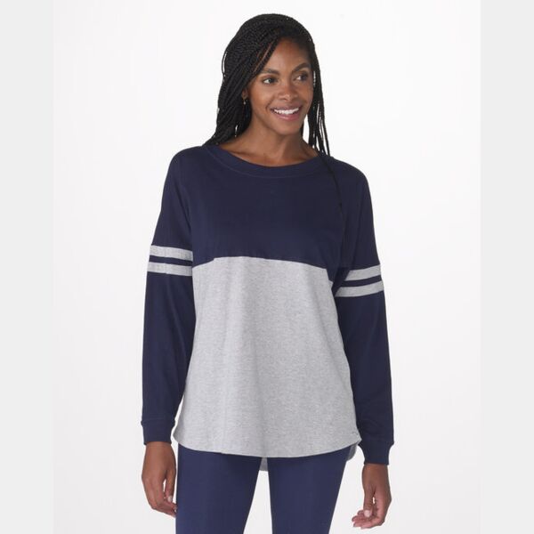 Ladies' Oversized Pom Pom Jersey Fleece Thumbnail