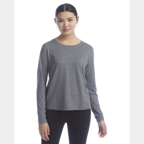 Ladies' Cutout Long Sleeve T-Shirt Thumbnail