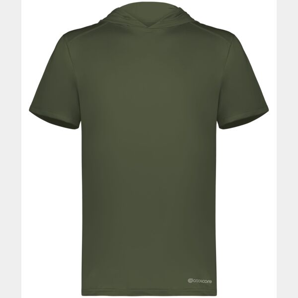 Short Sleeve Hoodie Powered by Coolcore(r) Thumbnail