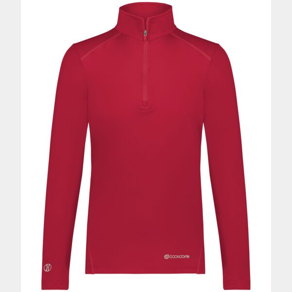 Ladies 1/4 Zip Pullover Powered by Coolcore(r) Thumbnail