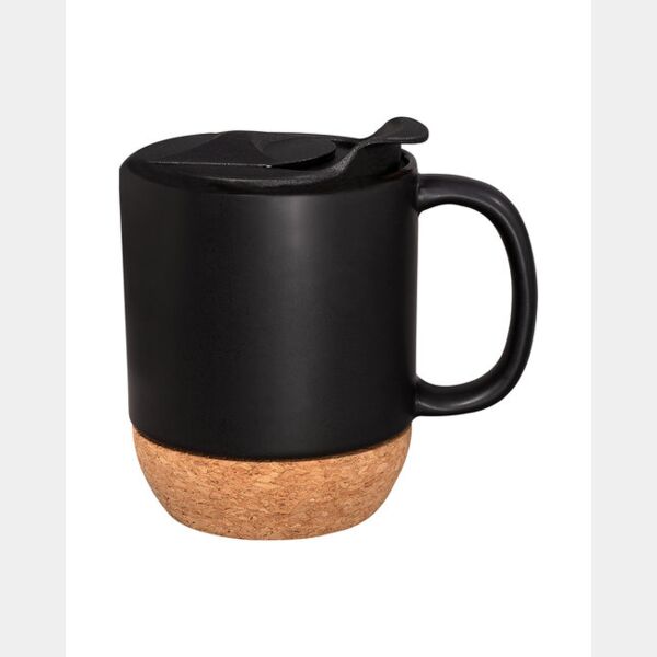 14oz Ceramic Mug With Cork Base Thumbnail