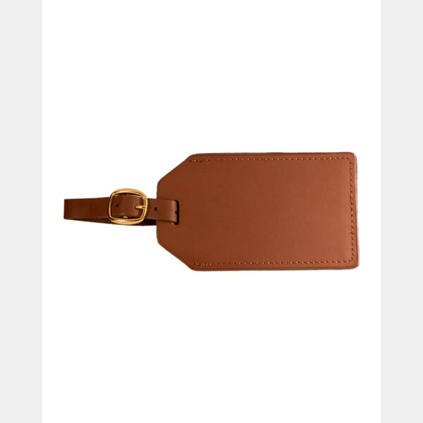 Grand Central Luggage Tag Sueded Leather Thumbnail
