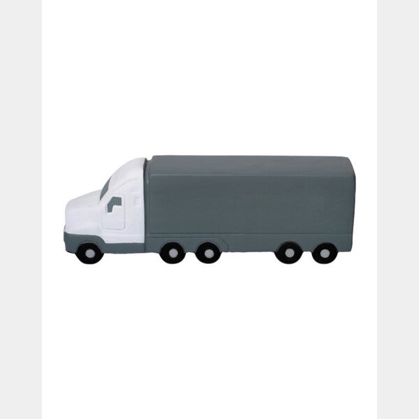 Semi-Trailer Truck Shape Stress Ball Thumbnail