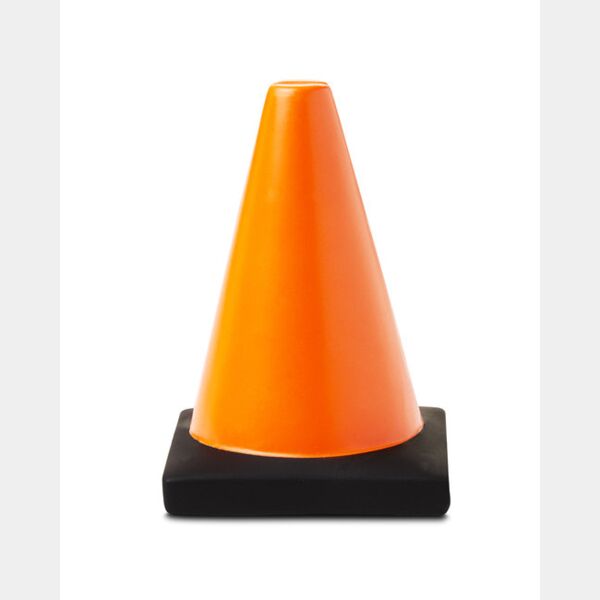 Construction Traffic Cone Shape Stress Ball Thumbnail