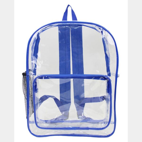 Large 17" Heavy Duty Clear Backpack Thumbnail