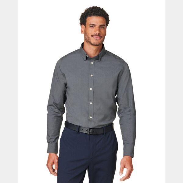 CrownLux Performance® Men's Spencer Poplin Shirt Thumbnail