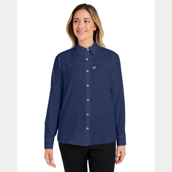 Ladies' Tide Point Long Sleeve Shirt Thumbnail