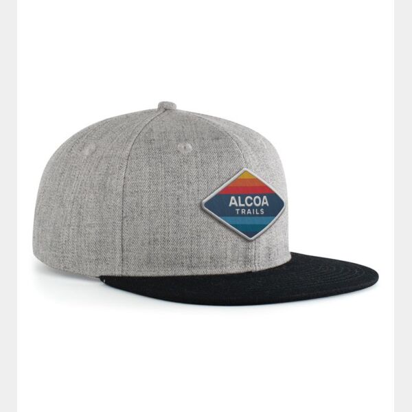 Wool Blend Heather Snapback Cap Thumbnail