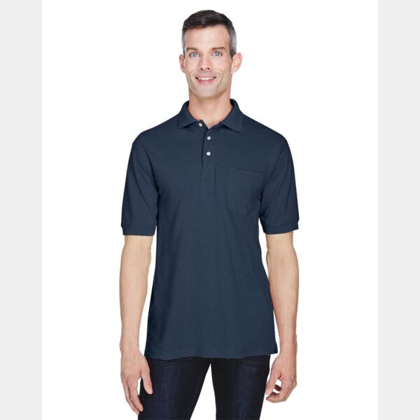 Men's Easy Blend™ Polo with Pocket Thumbnail