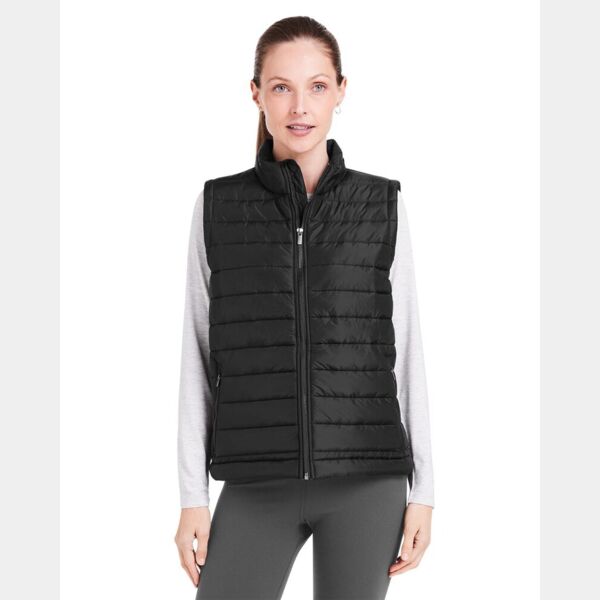 Women's Quilted Puffer Vest Thumbnail