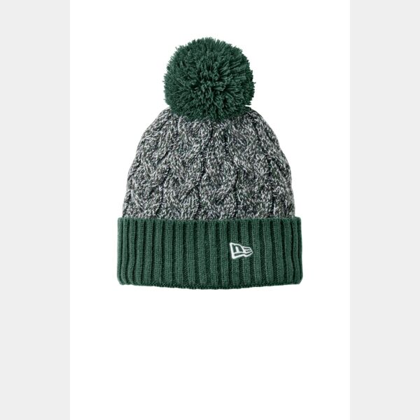 Marled Knit Pom Beanie Thumbnail