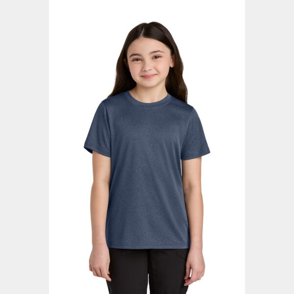 Youth Heather Performance Tee Thumbnail