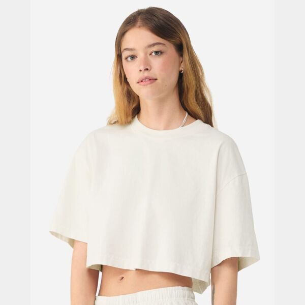 Women's Garment-Dyed Cropped Tee Thumbnail