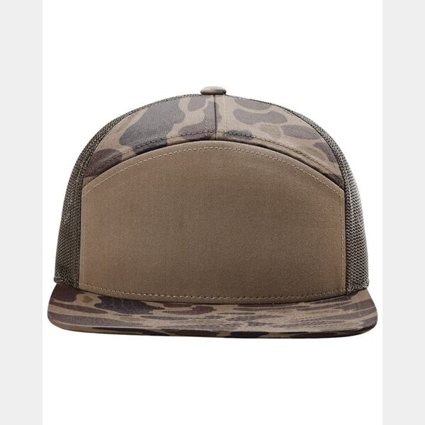 Printed Seven-Panel Trucker Cap Thumbnail