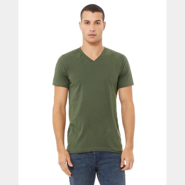 Unisex Jersey Short-Sleeve V-Neck T-Shirt Thumbnail