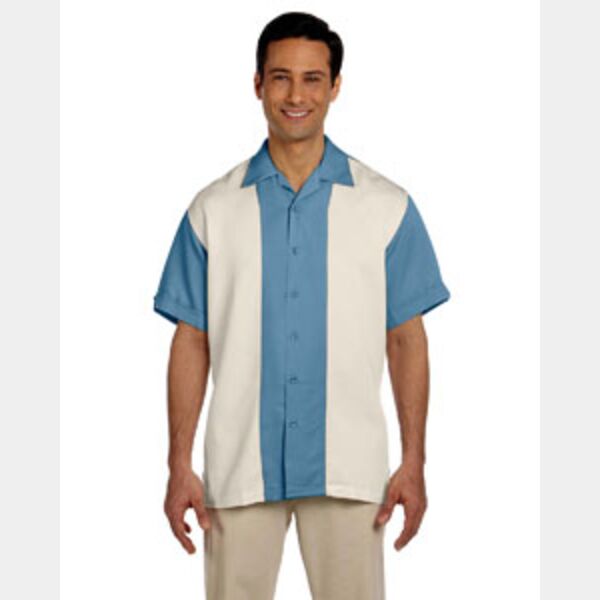 Men's Two-Tone Camp Shirt Thumbnail