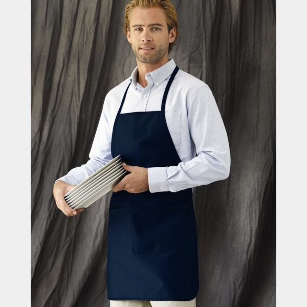Long Butcher Block Apron Thumbnail