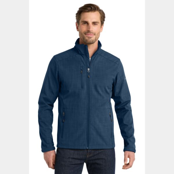 Shaded Crosshatch Soft Shell Jacket Thumbnail