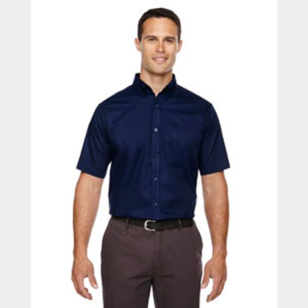 Men's Tall Optimum Short-Sleeve Twill Shirt Thumbnail