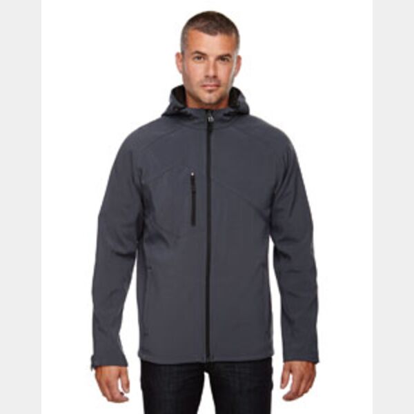 Men's Prospect Two-Layer Fleece Bonded Soft Shell Hooded Jacket Thumbnail