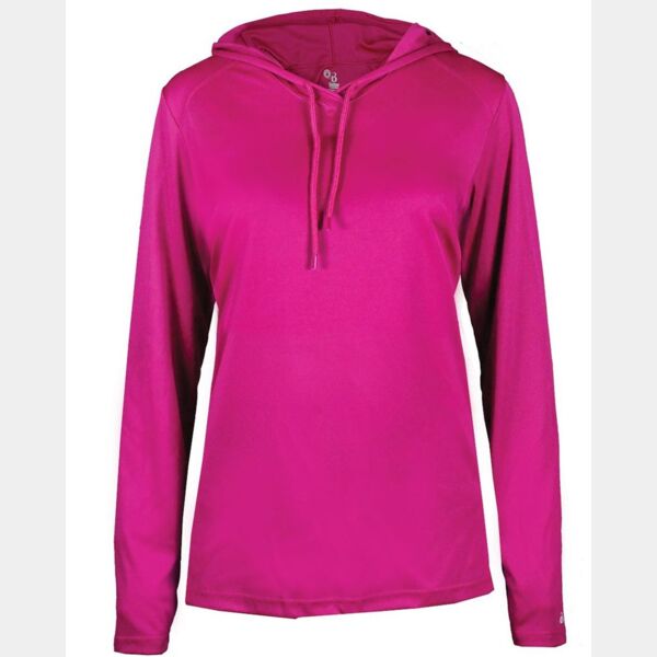 Women's B-Core Long Sleeve Hooded T-Shirt Thumbnail