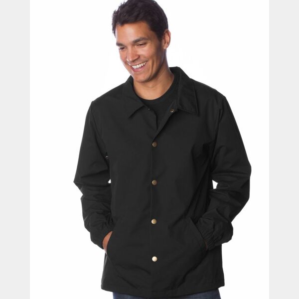 Men's Water-Resistant Windbreaker Coach’s Jacket Thumbnail