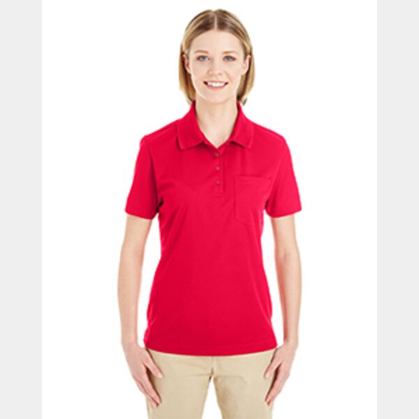 Ladies' Origin Performance Piqué Polo with Pocket Thumbnail