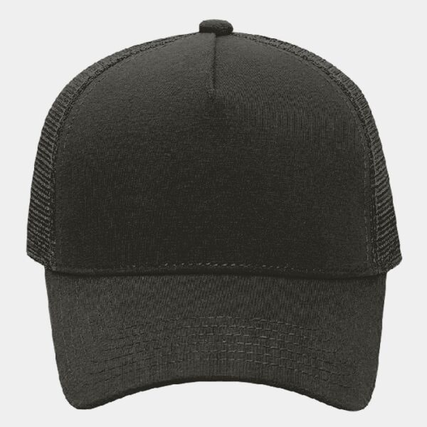 OTTO CAP® 5 Panel Mid Profile Mesh Back Trucker Hat Thumbnail