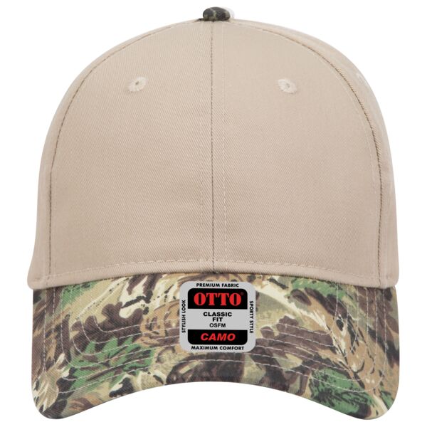 OTTO CAP® Camouflage 6 Panel Low Profile Baseball Cap Thumbnail
