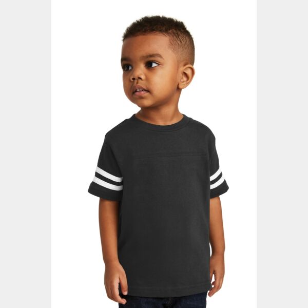 Toddler Football Fine Jersey Tee Thumbnail