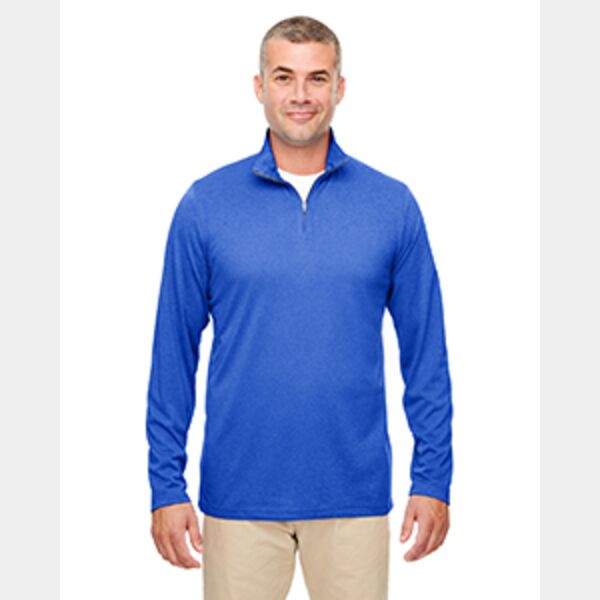Men's Cool & Dry Heathered Performance Quarter-Zip Thumbnail