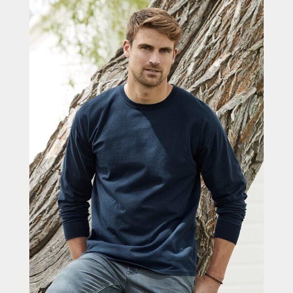 Unisex Garment-Dyed Long Sleeve T-Shirt Thumbnail