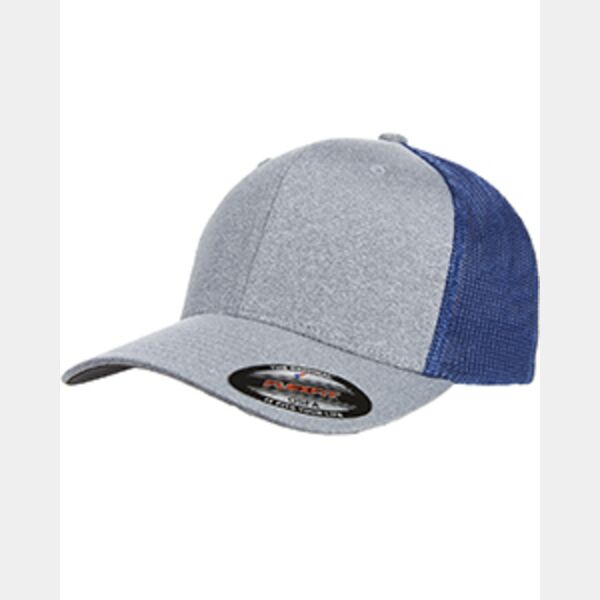 Adult Poly Mélange Stretch Mesh Cap Thumbnail