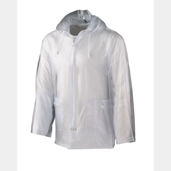 Men's Clear Hooded Rain Jacket Thumbnail