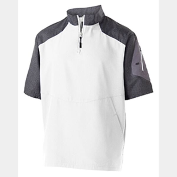 Unisex Ultra-Lightweight Aero-Tec™ Raider Short-Sleeve Warm-Up Pullover Thumbnail