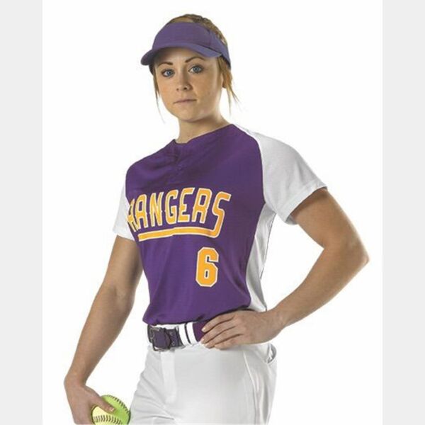 Girls' Two Button Fastpitch Jersey Thumbnail