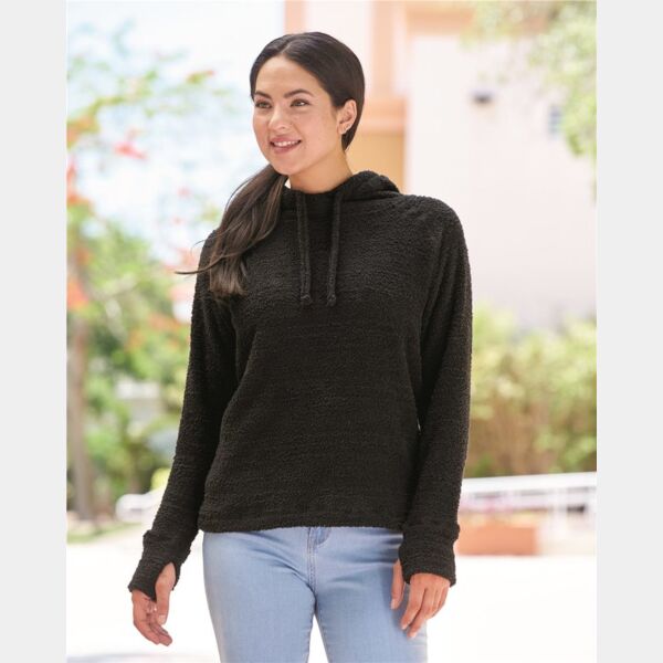 Women’s Teddy Fleece Hooded Sweatshirt Thumbnail
