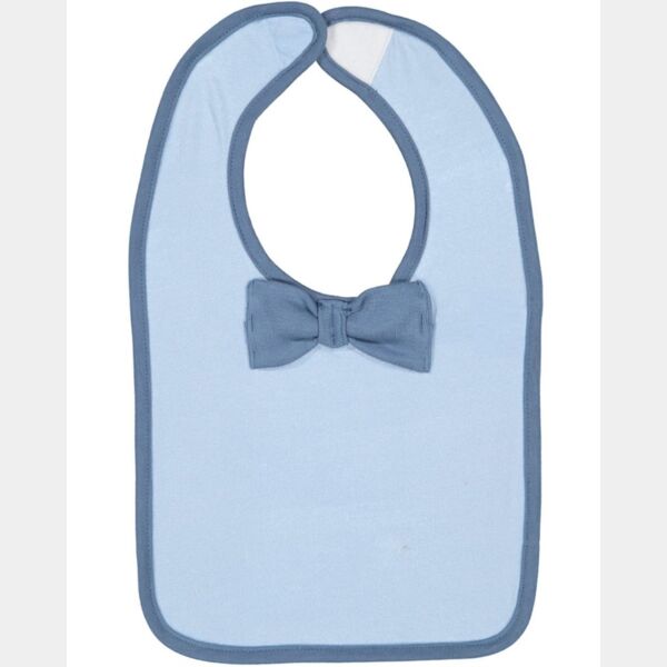 Infant Baby Rib Bow Tie Bib Thumbnail