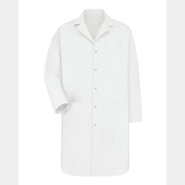 Unisex Tall Gripper Front Lab Coat Thumbnail