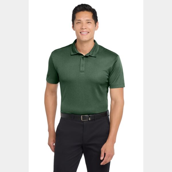 Heathered Silk Touch Performance Polo Thumbnail
