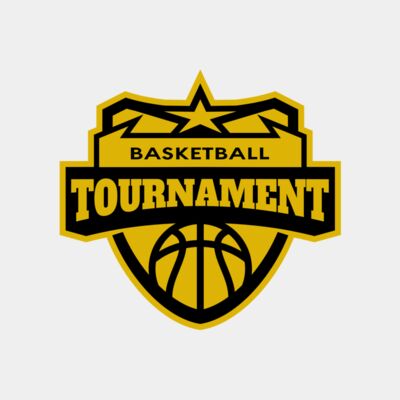 Tournament Basketball logo template 02 Thumbnail