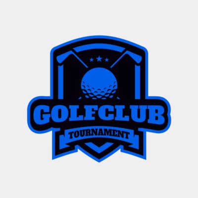 Golf Club Tournament logo template 03 Thumbnail